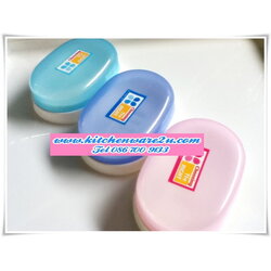 P00275 กล่องสบู่ ดีไซน์ใหม่ (12 x 8.5 x 4 cm) No.538 (ราคาส่งต่อ 1 โหล: 12 ใบ)