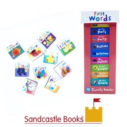 ชุดหนังสือเสริมทักษะสำหรับลูกน้อย Book Tower 10 Chunky Books - First Words