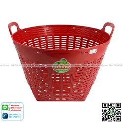 P12775 เข่งเบอร์ 3 (52*52*41 cm) สี รุ่นประหยัด ราคาขายส่งต่อ 1 มัด: 18 ใบ: เฉลี่ย 75 บต่อใบ