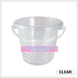 P06549 ถังคอกเทล สีขาว เกรดห้าง (ราคาส่งต่อ 1 โหล : 12ใบ)