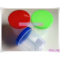 P05148 ขวดโหลกลม ฝาหมุน (7.5*7.5*8 cm) No.082-6 ราคาส่งต่อ 1โหล : 12 ใบ