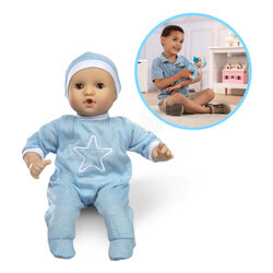 ตุ๊กตาเบบี๋ตัวน้อย Melissa & Doug Mine to Love Jordan 12-Inch Baby Doll