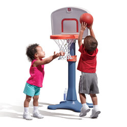 ชุดอุปกรณ์กีฬาบาสเก็ตบอลครบเซ็ท Step2 Shootin' Hoops Junior Basketball Set