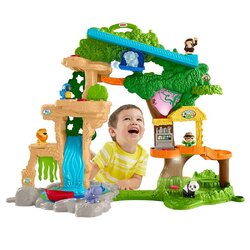 ชุดกิจกรรมแสนสนุก Fisher-Price Little People Share & Care Safari Playset