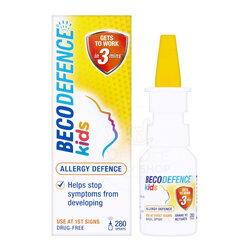 สเปรย์บรรเทาอาการภูมิแพ้สำหรับเด็ก BECODEFENCE Kids Allergy Defence Spray
