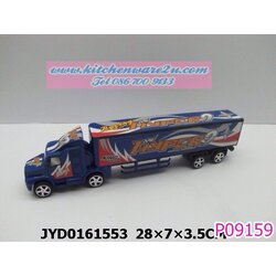 P09159 รถบรรทุกยาว ของเล่น (ราคาขายส่งต่อ 1 โหล: 12 ชุด) 180บ/โหล ขายส่ง 15 ขายส่งทุกอย่าง 20 บาท