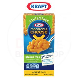 มะกะโรนีชีสสูตรปราศจากกลูเต็น Kraft Macaroni & Cheese Dinner - GLUTEN FREE