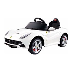 รถแบตเตอรี่พร้อมรีโมทบังคับวิทยุ Ferrari F12 Berlinetta Remote-Controlled 12V Battery-Powered Ride-On (White)