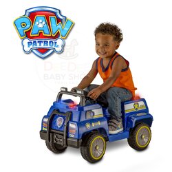 รถตำรวจแบตเตอรี่สำหรับเด็กเล็ก Kid Trax Paw Patrol Chase Ride-On for Toddlers