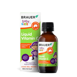 วิตามิน C ชนิดน้ำสำหรับเด็ก BRAUER Kids Liquid Vitamin C