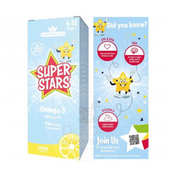 น้ำมันปลาสำหรับเด็ก Natures Aid Super Stars Omega-3 with Vitamin D3