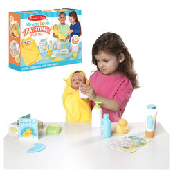 ชุดอุปกรณ์ดูแลเบบี๋ Melissa & Doug Mine to Love Changing & Bathtime Play Set