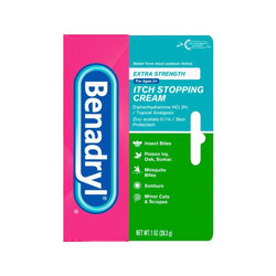 ครีมบรรเทาอาการคันสูตรเข้มข้น Benadryl Extra Strength Itch Stopping Cream