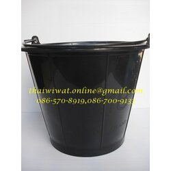 P00444 ถังปูนเบอร์ 16 ดำ DRW (ราคาส่งต่อ 12 ใบ)