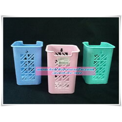 P07073 ใส่ช้อนช่องเดี่ยว (8.3*8.8*12.4 cm) สีหวาน เกรดเอ No.5334 ราคาขายส่งต่อ 1 โหล : 12 ใบ