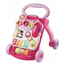 รถผลักเดินปรับหนืดได้ VTech Sit-To-Stand Learning Walker - Pink