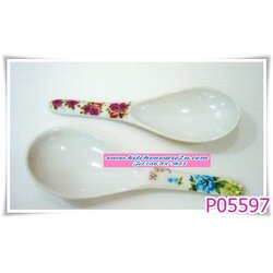 P05597 ทัพพีเมลามีน พิมพ์ลาย 6001 (ราคาส่งต่อ 1 โหล: 12 ใบ คลิ๊กที่สินค้าเพื่อดูรายละเอียด)