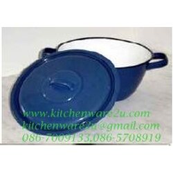 P00848 หม้อสองหู ขนาด 16 เซนติเมตร (ราคาส่งต่อ 1 โหล:12 ใบ:เฉลี่ย 170 บ/ใบ)