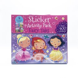 ชุดกระเป๋ากิจกรรมสำหรับเจ้าหญิงตัวน้อย Sticker & Activity Pack - Fairy Tales