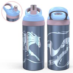 กระติกน้ำเสตนเลสสำหรับเด็ก Zak! Frozen 2 Nokk 19.5 Oz. Stainless Steel Water Bottle