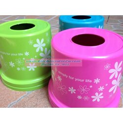 P05474 กล่องใส่ทิชชู่กลม สีหวาน 922 (ราคาส่งต่อ 12 ใบ คลิ๊กที่สินค้าเพื่อดูรายละเอียด)