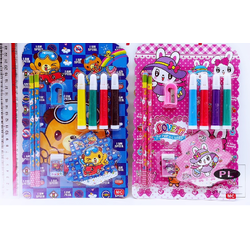 P06353 ชุดเครื่องเขียน (ราคาส่งต่อ 1 โหล: 12 แพค)