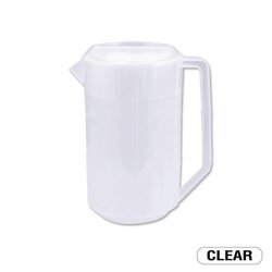 P06115 เหยือกน้ำ 2 ลิตร (13 x 18 x 20.3 cm) สีขาว เกรดเอ No.453 (ราคาส่งต่อ 1โหล : 12 ใบ เฉลี่ย 42.5 บต่อใบ)