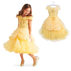 ชุดคอสตูมรุ่นซิกเนเจอร์สุดหรูสำหรับเด็ก Disney Signature Costume for Kids (Belle)