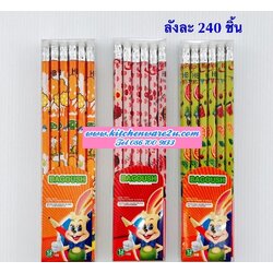 P04636 ดินสอไม้แพค 12 แท่ง ราคาส่งต่อโหล: 12 ชุด (180 บ/โหล เฉลี่ย 15 บาท ขายส่งทุกอย่าง 20 บาท)