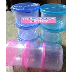 P09194 กล่องกลมแพค 3 (8*8*5 cmต่อใบ) No.OD3 (ราคาส่งต่อ 12 แพค :36 ใบ)