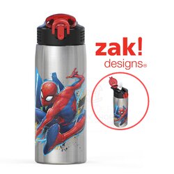 กระติกน้ำสเตนเลสสำหรับเด็ก Zak! Spider-Man Palouse Water Bottle 27 oz.