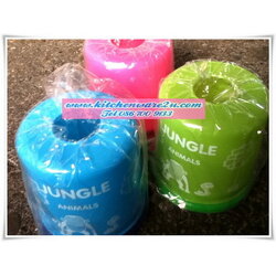 P02639 กล่องใส่ทิชชู่ สีหวาน พิมพ์ลาย ราคาส่งต่อ 12 ใบ (คลิ๊กที่สินค้าเพื่อดูรายละเอียด)