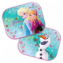ม่านบังแดดลายตัวการ์ตูนสุดน่ารัก SEVEN Disney Frozen Folding Window Sunshades (Pack of 2)