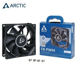 ARCTIC P8 80mm 8cm 3000RPM High Performance PC 3-Pin Black Case Cooling Fan