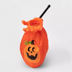 ถุงใส่ขนมพร้อมด้ามจับ Hyde & EEK! Boutique Kids' Pumpkin Loot Scoop