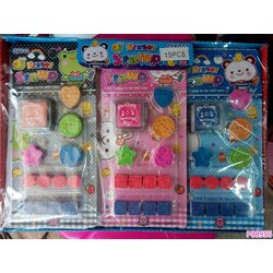 P08956 ตัวปั้มการ์ตูน เกาหลี น่ารัก ราคาส่งต่อ 1 กล่อง: 15 ชุด (ขายส่งทุกอย่าง 20 บาท)