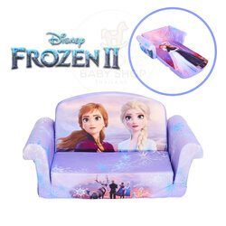 โซฟาเอนกประสงค์สำหรับเด็ก Marshmallow Furniture Disney Frozen 2 Children's 2-in-1 Flip Open Foam Sofa (2)