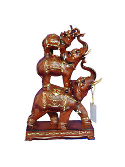 ช้างขี่คอ สำหรับตกแต่งบ้าน ตกแต่งสวน