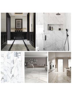 หินตกแต่ง หินจิ๊กซอ slate stone Galaxy black