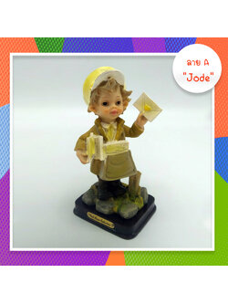 ตุ๊กตา เรซิ่น สไตล์ฝรั่ง 4 ท่า ของชำร่วย ของขวัญปีใหม่ ตกแต่งบ้าน โต๊ะทำงาน สะสม แต่งสวน ( 1 เซต 4 ชิ้น ) ขายยกเซต