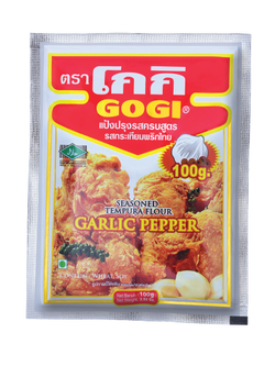 แป้งปรุงรสกระเทียมพริกไทย ตรา โกกิ ขนาดบรรจุ 100 กรัม