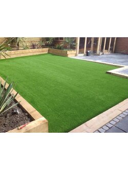 หญ้าเทียม ยาว 4ซม. (40มิลลิเมตร) ทนแดด ทนฝน ราคาถูกที่สุด