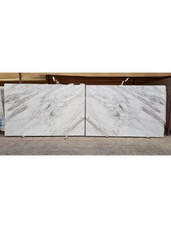 หินอ่อน ไวท์วารากัส white volakas marble (WVM) ขนาดสั่งตัด