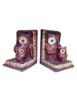 ที่คั่นหนังสือคู่นกฮูก