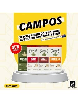 Campos Specialty Coffee Capsules [Nespresso Capsules Pk10]