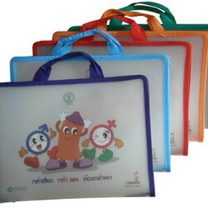 ซองใส่เอกสารพลาสติก, แฟ้มสอด