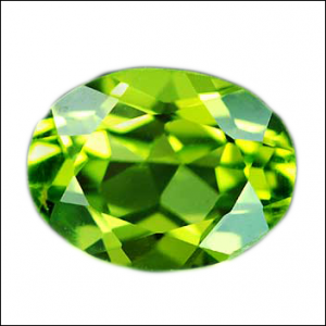 พลอยเพริดอต อัญมณีสีเขียวใบไม้อ่อน