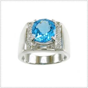 แหวนพลอยโทแพซ (Topaz)