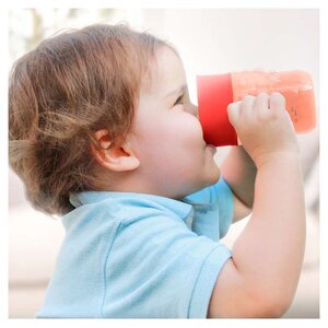 แก้วหัดดื่ม & กล่องกันบีบสำหรับเบบี๋ - Baby's Lovely Sippy Cup