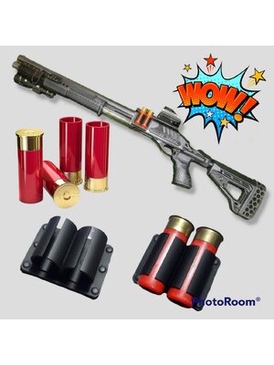 แผงกระสุนลูกซอง Velcro 2 ลูก